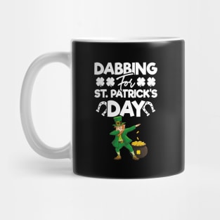 Dabbing For St Patricks Day Mug